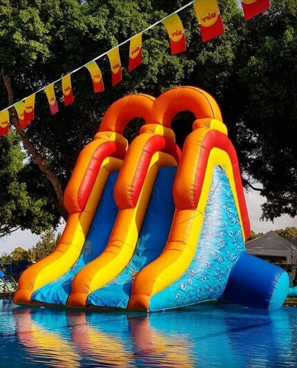 מגלשת קמיקזה למים