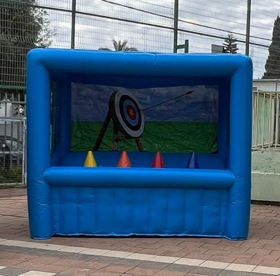 מתנפח חץ וקשת כדורים